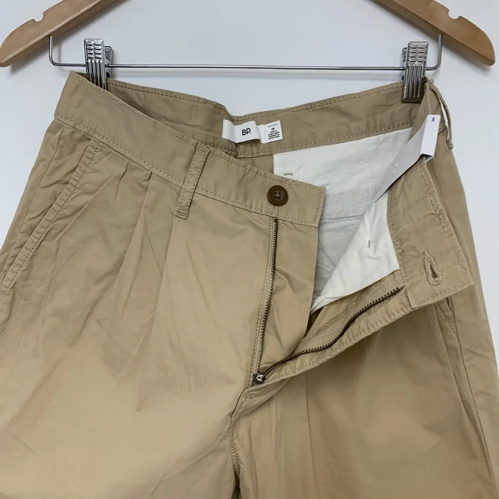 Nordstrom Bp lightweight Cargo pants Beige Wash Sz 28 NWT